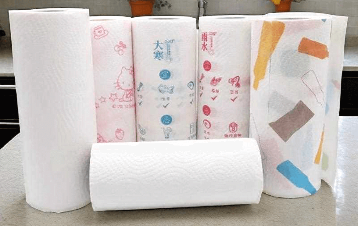 Toalha de papel de cozinha