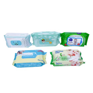 Algodão pérola descartável contém 99,9% lenços umedecidos à base de água, 80 folhas, um pacote de lenços umedecidos