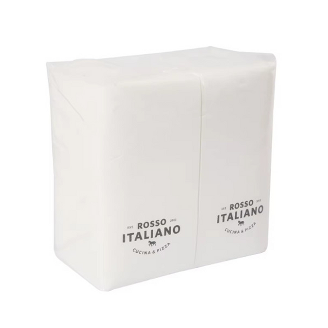 Logotipo personalizado 2ply linho branco sentir guardanapo de jantar tecido de guardanapo de luxo para uso doméstico ou restaurante