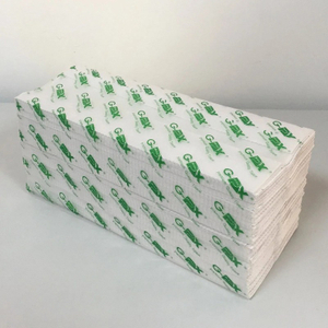 Toalha de mão de limpeza Eco C-Fold para cozinha 