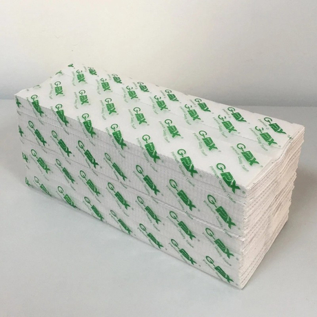 Toalha de mão de limpeza Eco C-Fold para cozinha 